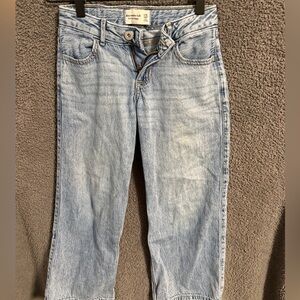 Light Wash Wide Leg Jeans